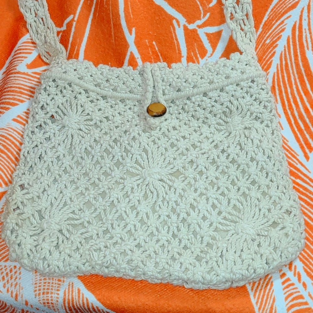 Handmade lined summer purse